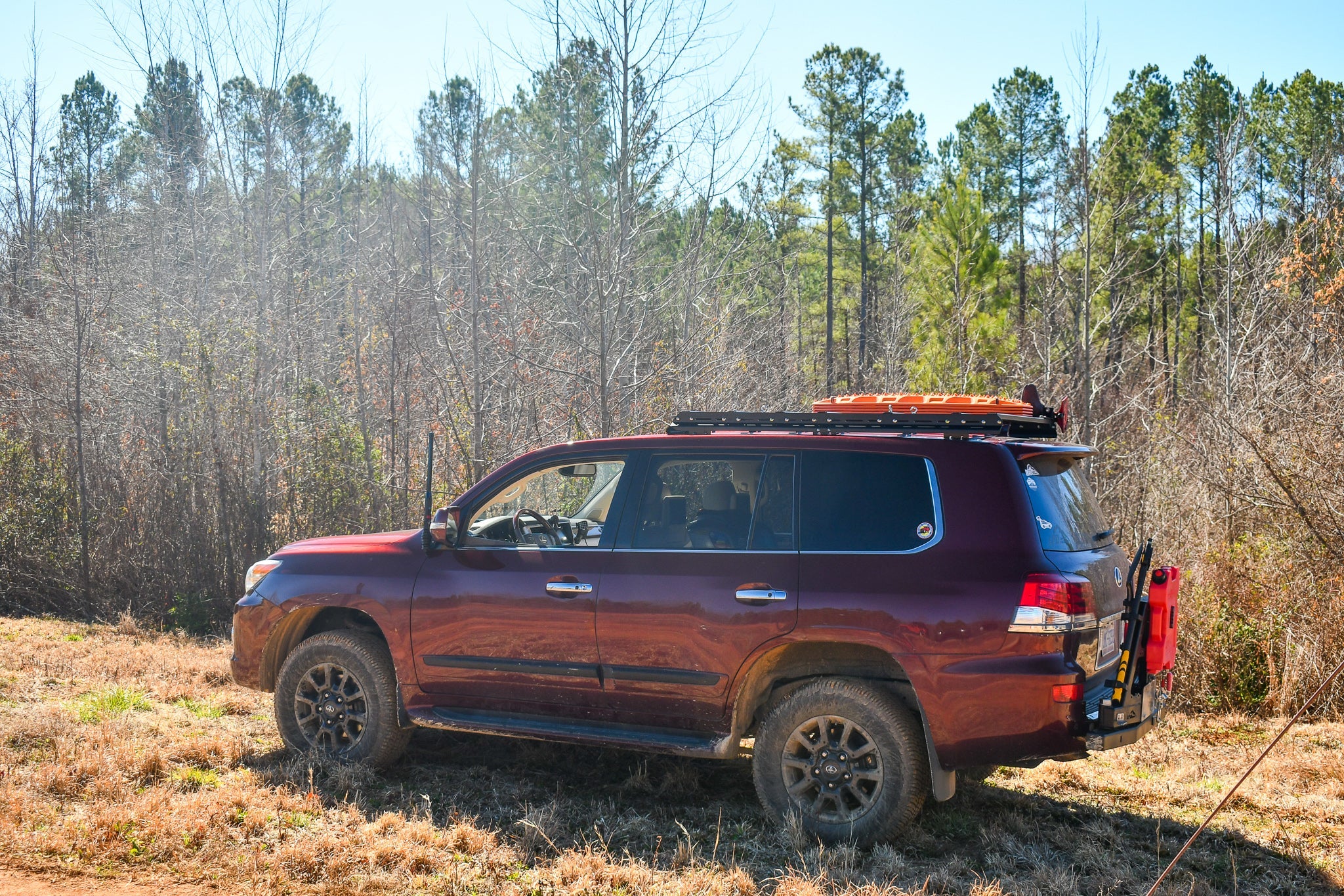 3/4 Stainless Steel Roof Rack Side Rails - LX570 - Image 6