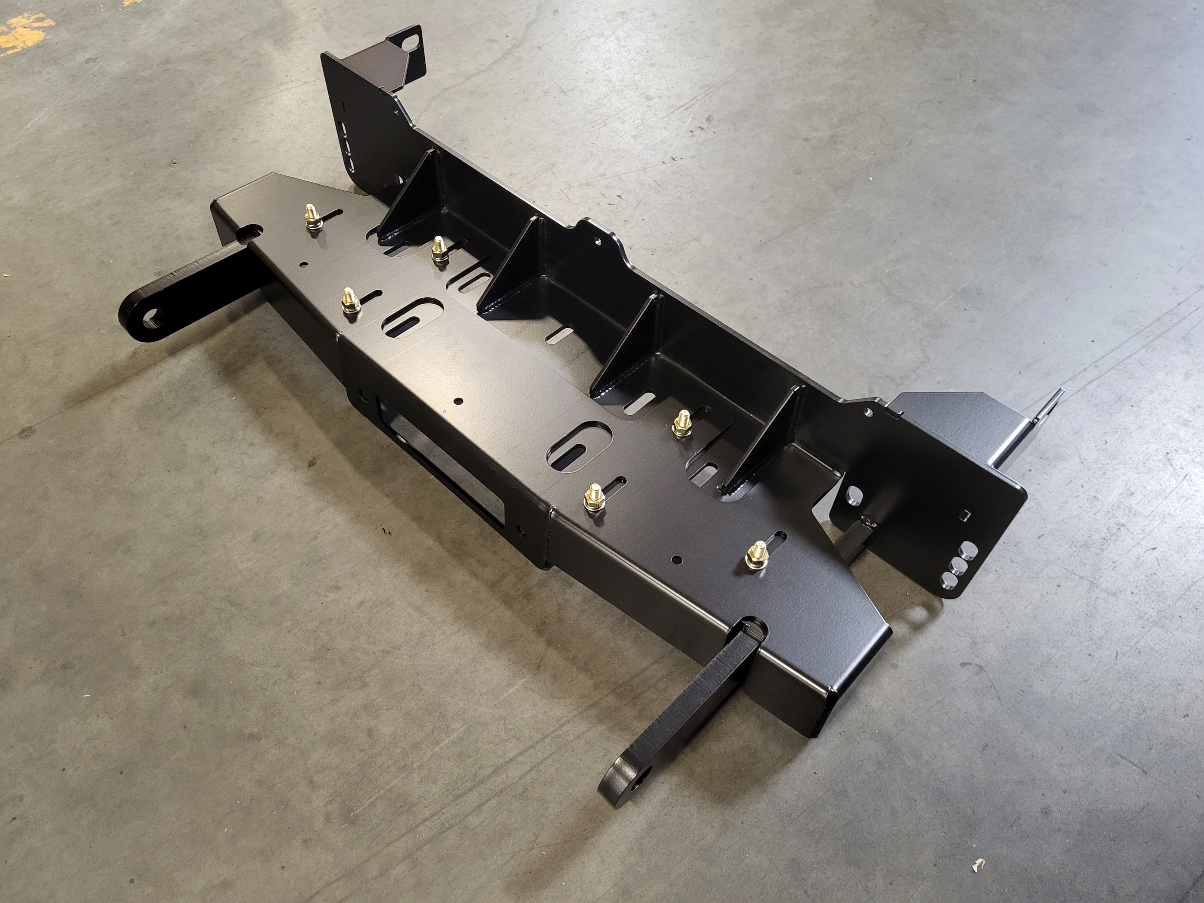 Adjustable Hidden Winch Mount with Recovery Points - 5th Gen 4Runner - Image 6