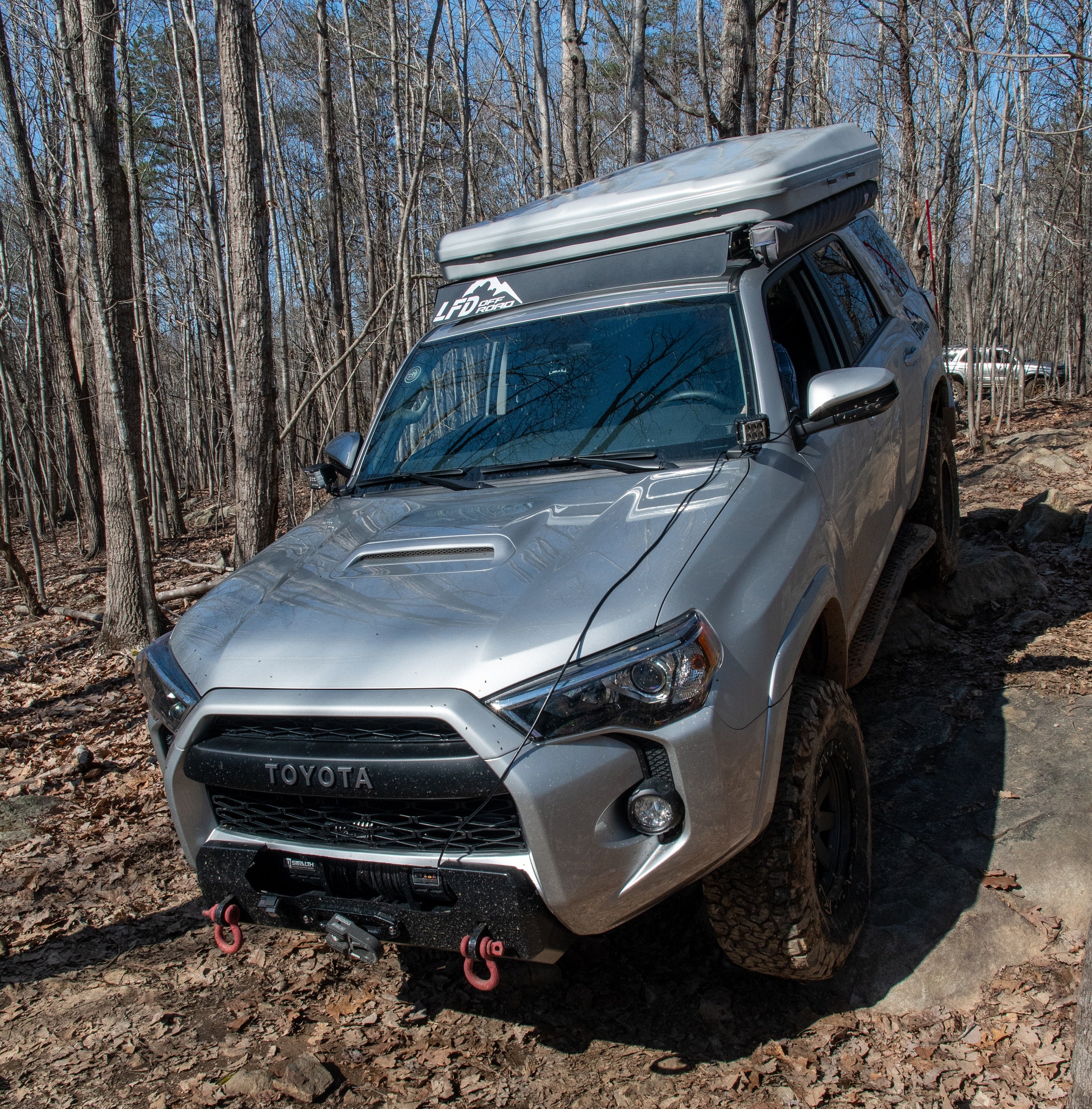 Full Rack Curved Front Crossbar - 5th Gen 4Runner - Image 2