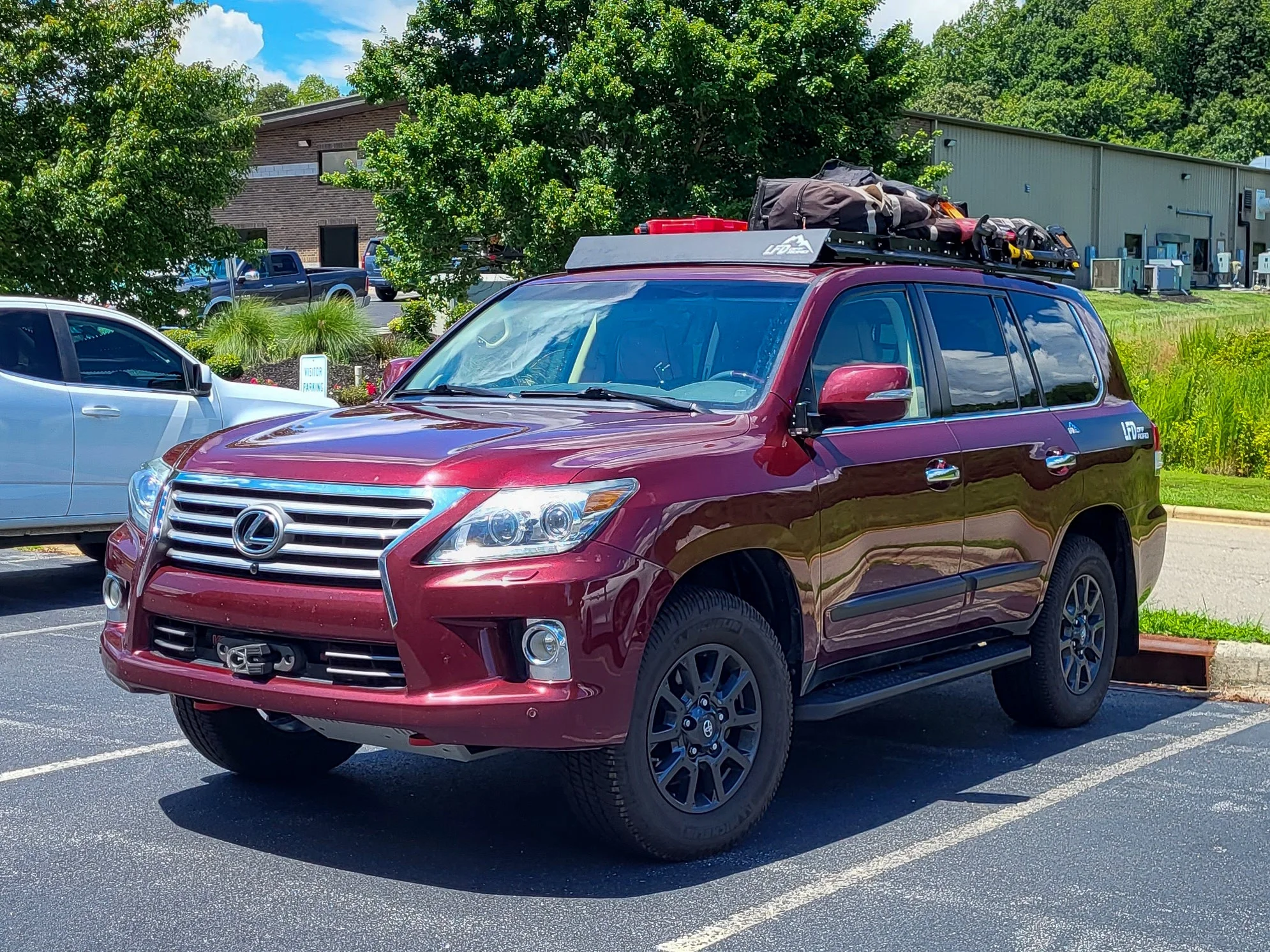 Full Stainless Steel Roof Rack - Land Cruiser 200 - Image 4
