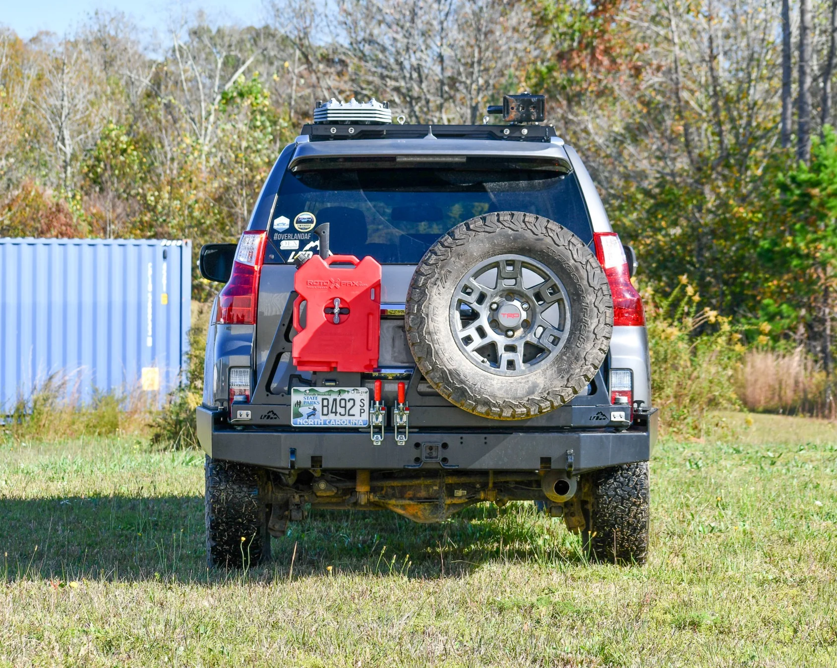 High Clearance Dual Swing Rear Bumper - GX460 - Image 5