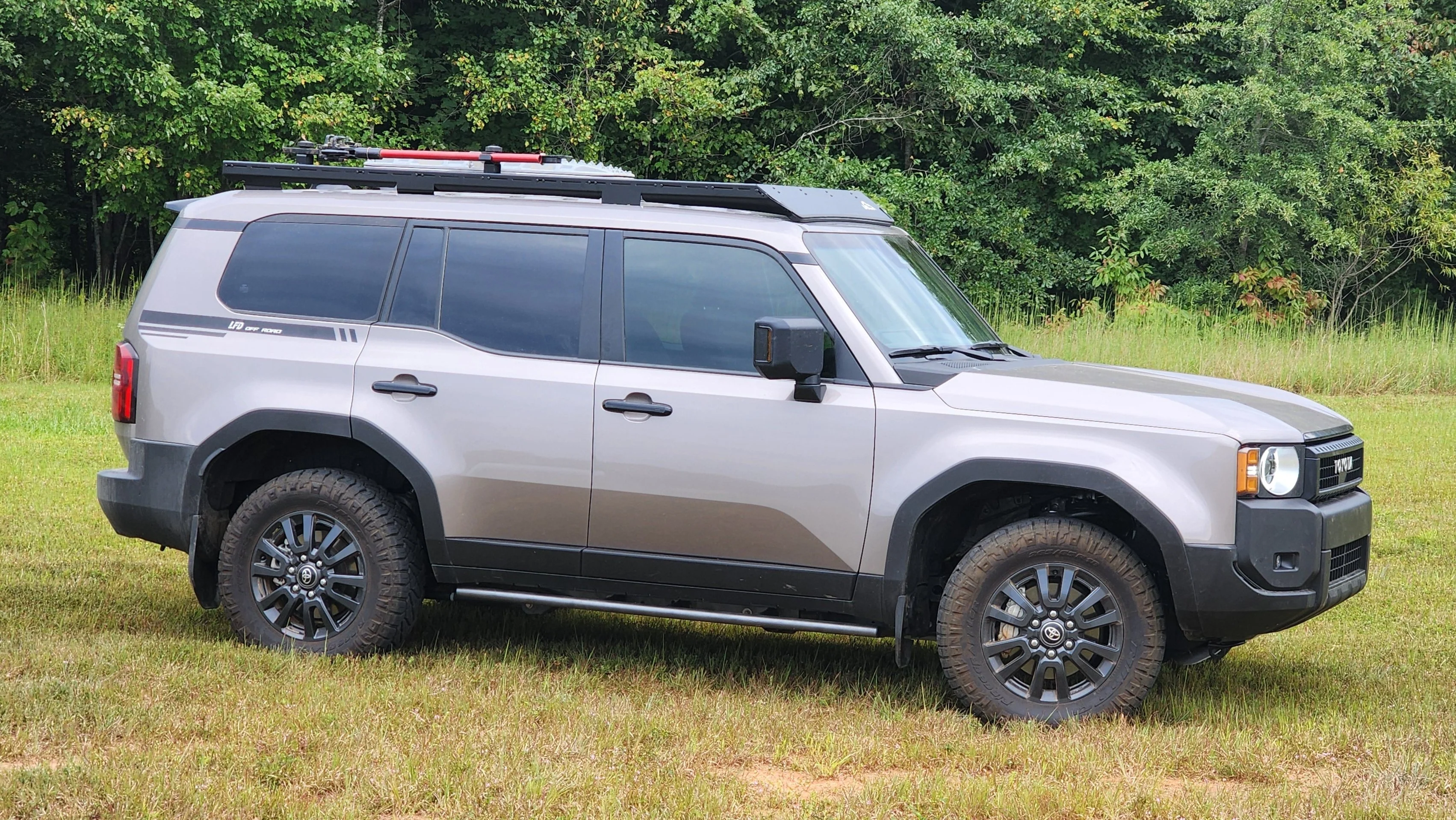 Ruggedized Aluminum Low Profile Rack - 250 Series Land Cruiser (2024+) - Image 5